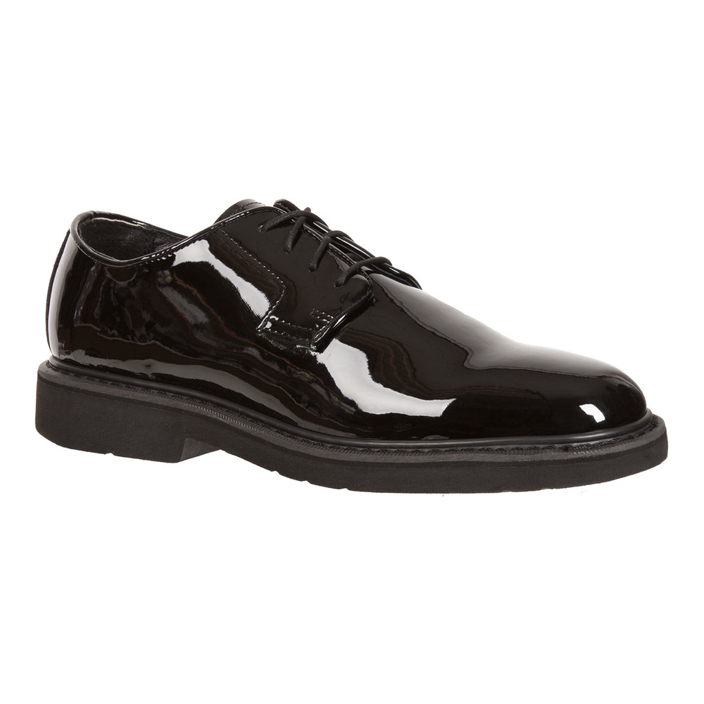 Rocky International FQ00510-8BK10.5W High-Gloss Dress Leather Oxford Shoe