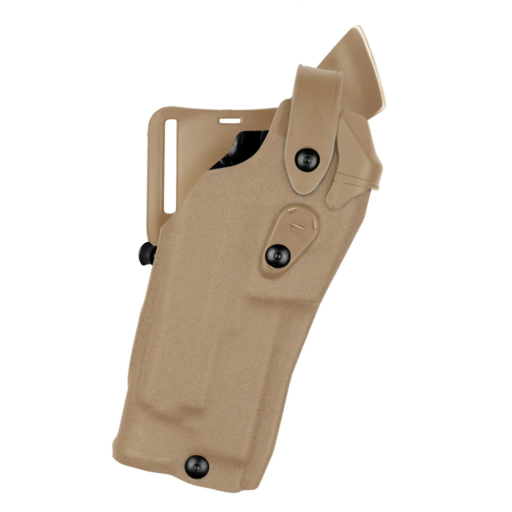 Safariland 1307452 Model 6360RDS ALS/SLS Mid-Ride, Level III Retention Duty Holster for Glock 17 MOS w/ Light