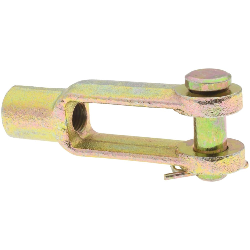 Value Collection MP2025 3/8-24 Thread, 7/8" Yoke Width, Carbon Steel, Clevis Assembly Yoke