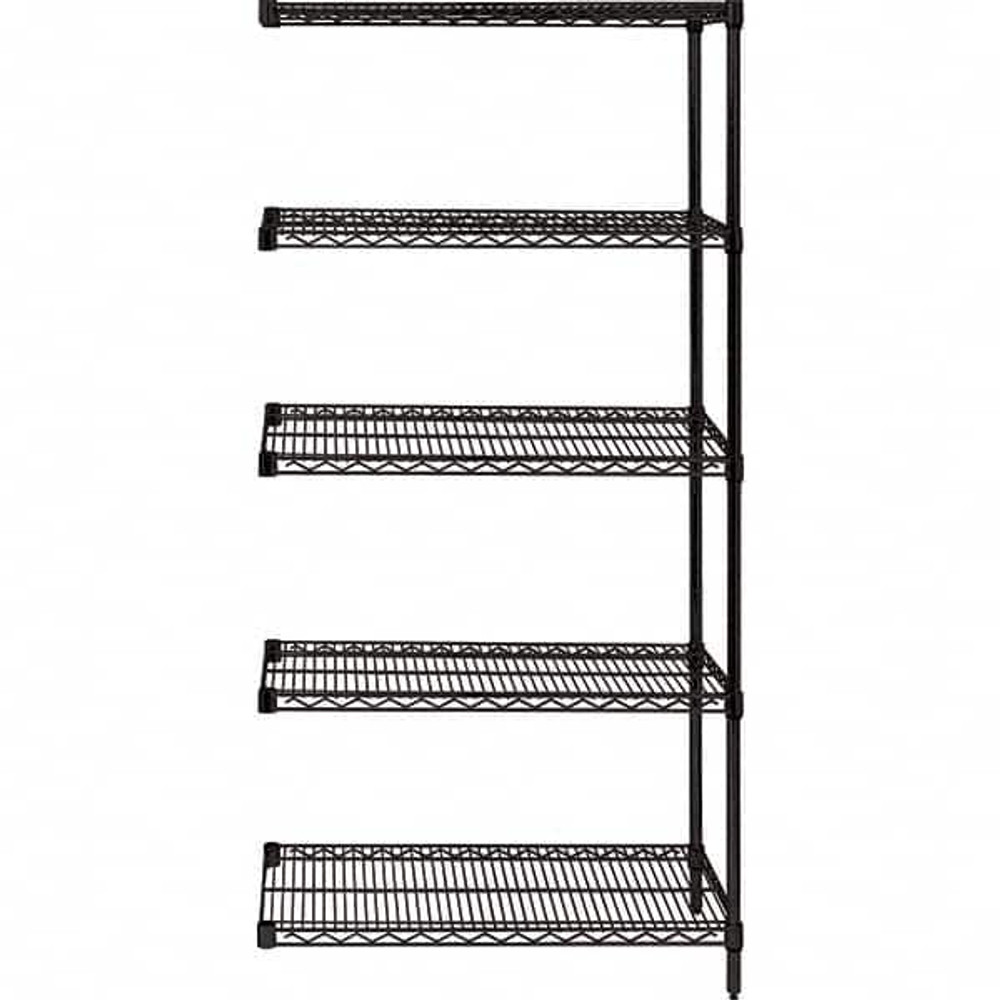 Quantum Storage AD74-2424BK-5 Wire Shelving: Use With 1630 Built-In Combination Lock