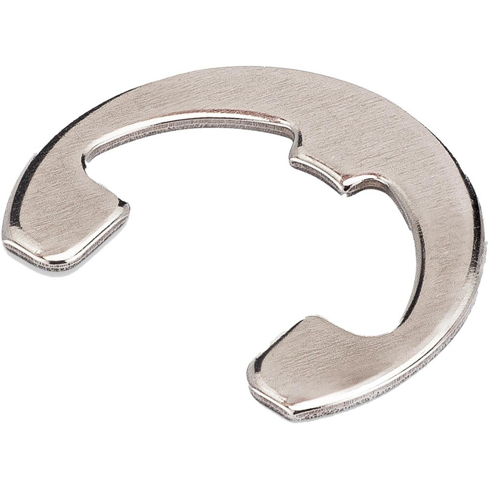 Rotor Clip RE-50SS External RE Style Retaining Ring: 0.396" Groove Dia, 1/2" Shaft Dia, Stainless Steel