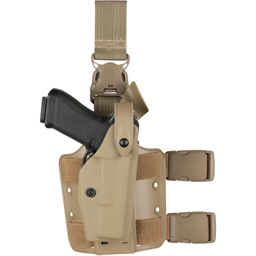 Safariland 1203596 Model 6005 SLS Tactical Holster with Quick-Release Leg Strap for Sig Sauer P320 9 w/ Light