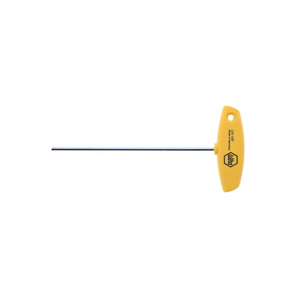 Wiha 33459 Hex Key: 0.13" Hex, T-Handle Arm