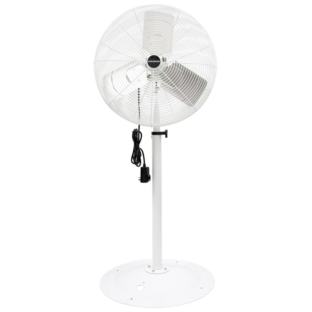 PRO-SOURCE CED5620-MSC Pedestal Fans; Number of Speeds: 1 ; Blade Size: 24 (Inch); Maximum Cubic Feet Per Minute: 10480.0 ; Amperage: 2.8A ; Fan Diameter: 24in ; Voltage: 120V