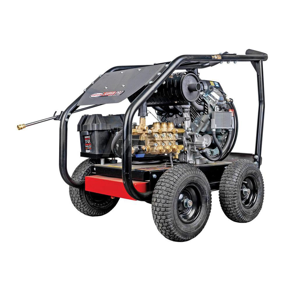 Simpson 65219 Pressure Washer: 4,000 psi, 6 GPM, Gas, Cold Water