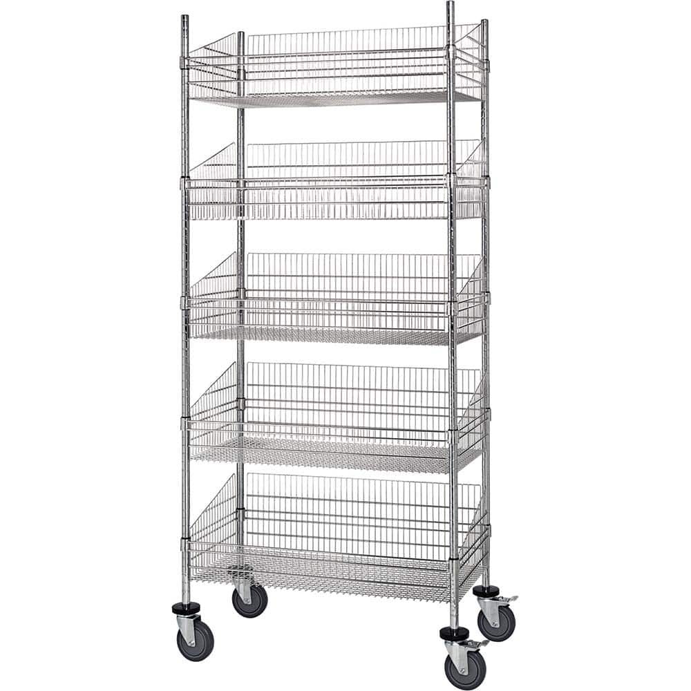 Quantum Storage WRC74-2460-5BSK Mesh Basket: Rectangular