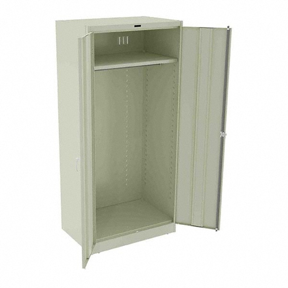 Tennsco 7824WCPY Wardrobe Storage Cabinet: 36" Wide, 24" Deep, 78" High