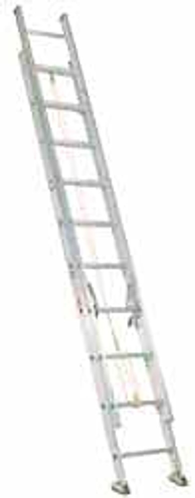 Made in USA 22728 28' High, Type IAA Rating, Aluminum Extension Ladder