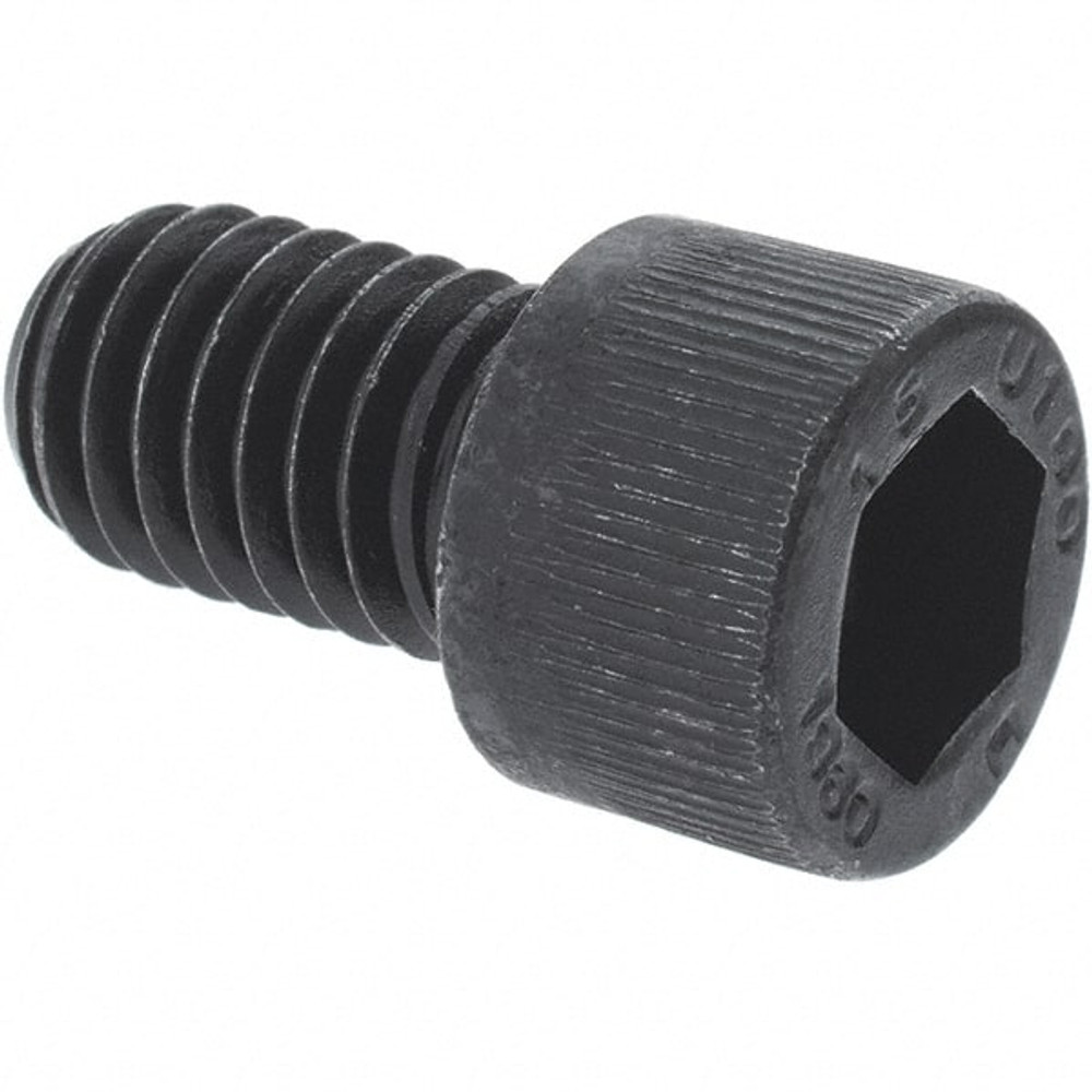 Unbrako 105063 Socket Cap Screw: 1-8, 8-1/2" Length Under Head, Socket Cap Head, Hex Socket Drive, Alloy Steel, Black Oxide Finish