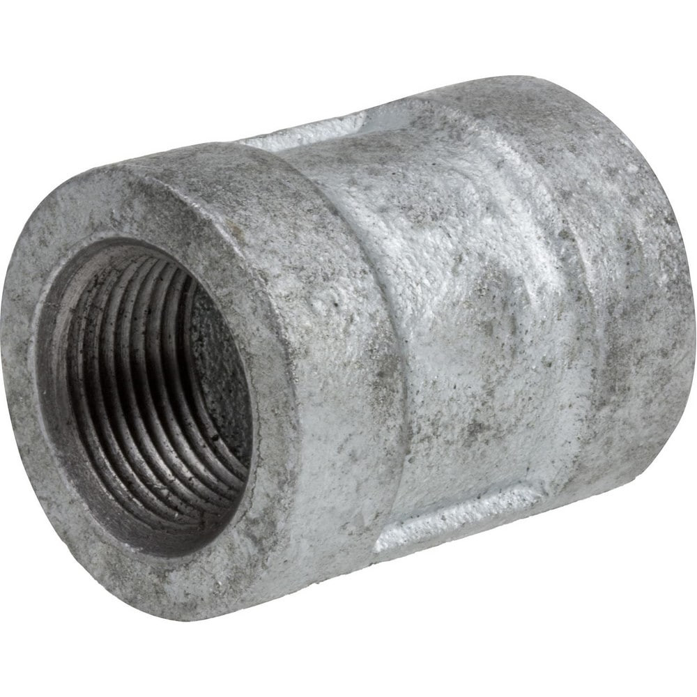 USA Industrials ZUSA-PF-20911 Galvanized Pipe Fittings; Fitting Type: Coupling ; Fitting Size: 2 ; Material: Galvanized Iron ; Fitting Shape: Straight ; Thread Standard: NPT ; Liquid and Gas Pressure Rating (psi): 300