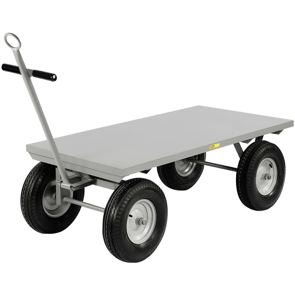 Little Giant. CH3672-16PFSDCR Bar, Panel & Platform Trucks; Type: Heavy-Duty Wagon Truck ; Load Capacity (Lb. - 3 Decimals): 3000.000 ; Body Material: Steel ; Height (Inch): 20 ; Deck Surface: Smooth ; Platform Height: 18.5in