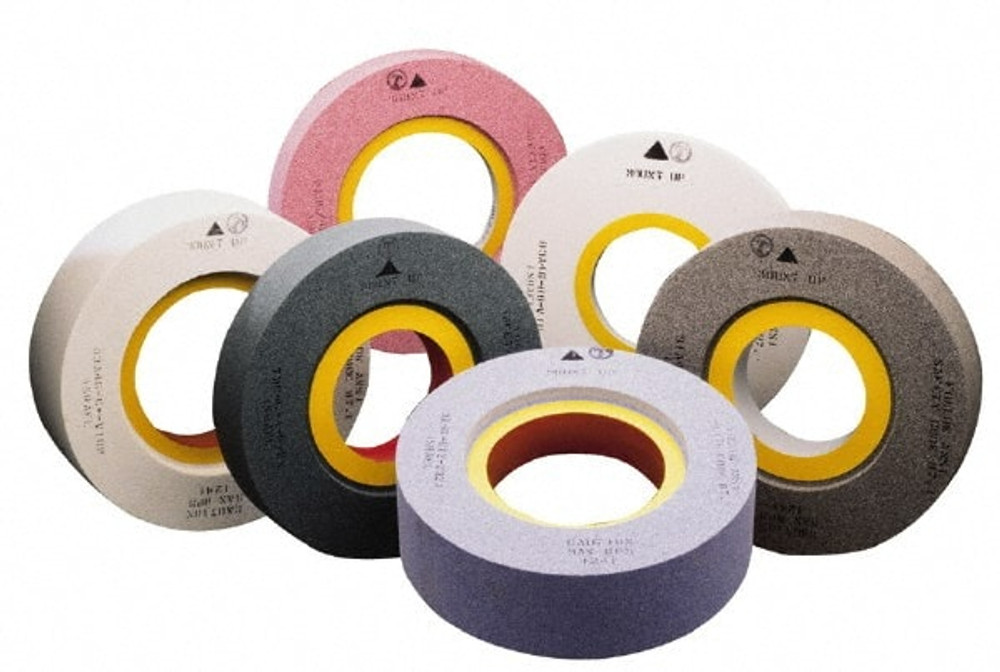 CGW Abrasives 34034 Surface Grinding Wheel: 20" Dia, 3" Thick, 8" Hole, 46 Grit, I Hardness