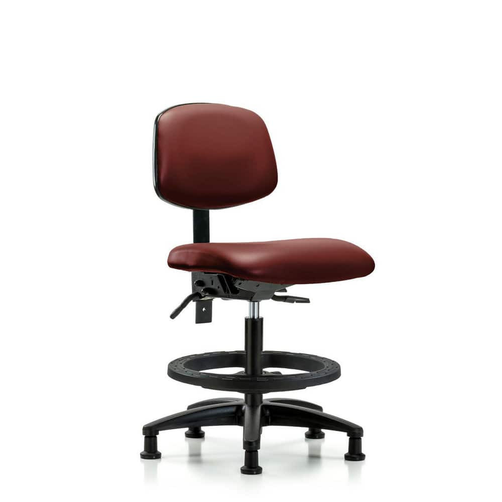 Blue Ridge Ergonomics MSC50227 Task Chair: Vinyl, Borscht