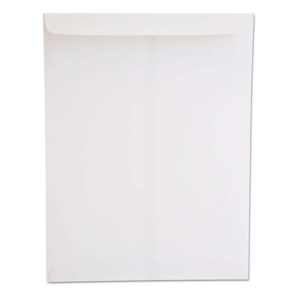 UNIVERSAL UNV45104 White Catalog Mailing Envelope: 10" Wide, 13" Long, 24 lb