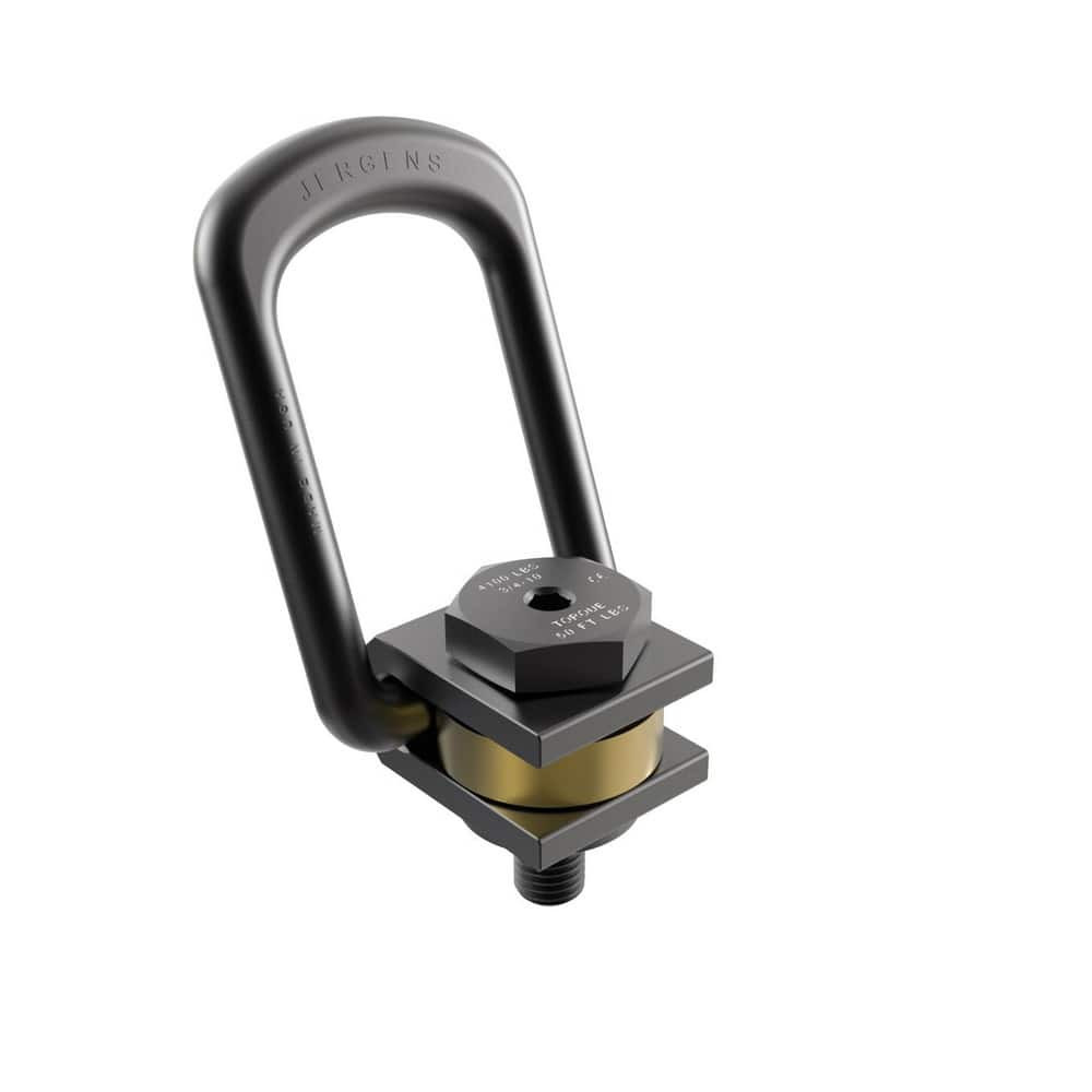 Jergens 47587 4,850 kg. Load Limit, Alloy Steel Side Pull Hoist Ring