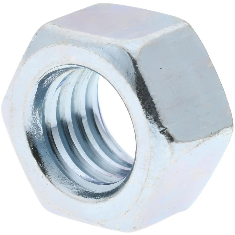 Value Collection 88547963 Hex Nut: 7/16-14, Grade 5 Steel, Zinc-Plated