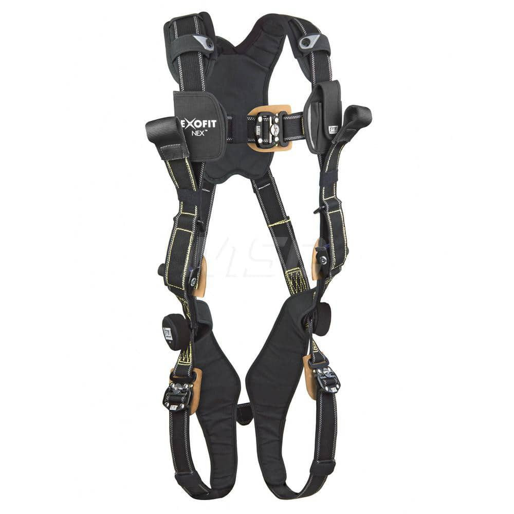 DBI-SALA 7012816306 Fall Protection Harnesses: 420 Lb, Arc Flash Style, Size X-Large, For Retrieval & Rescue, Nomex & Kevlar, Back