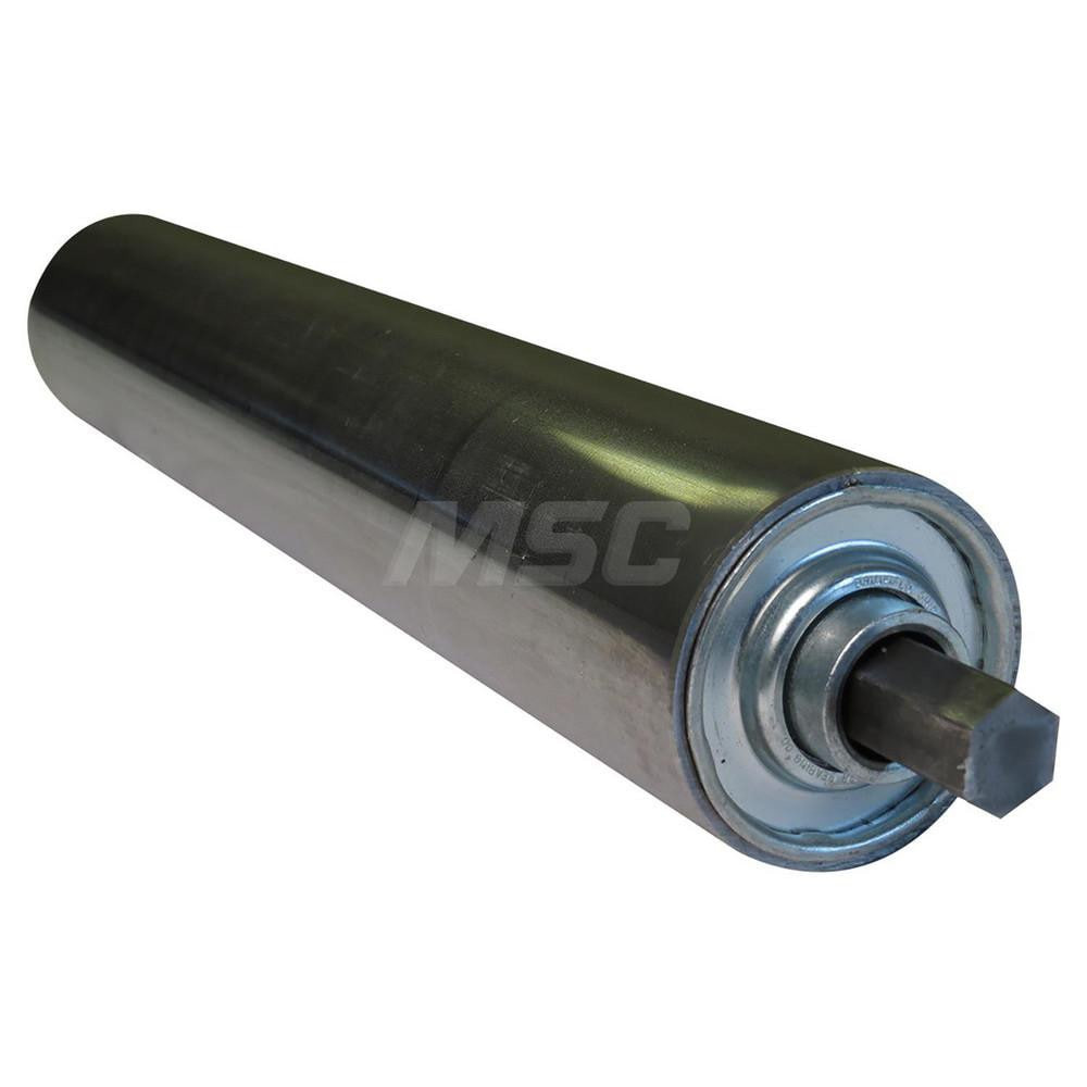 Ashland Conveyor 33871 Roller Skids; Roller Material: Steel ; Load Capacity: 850 ; Color: Chrome ; Finish: Natural ; Compatible Surface Type: Smooth ; Roller Length: 19.0000in