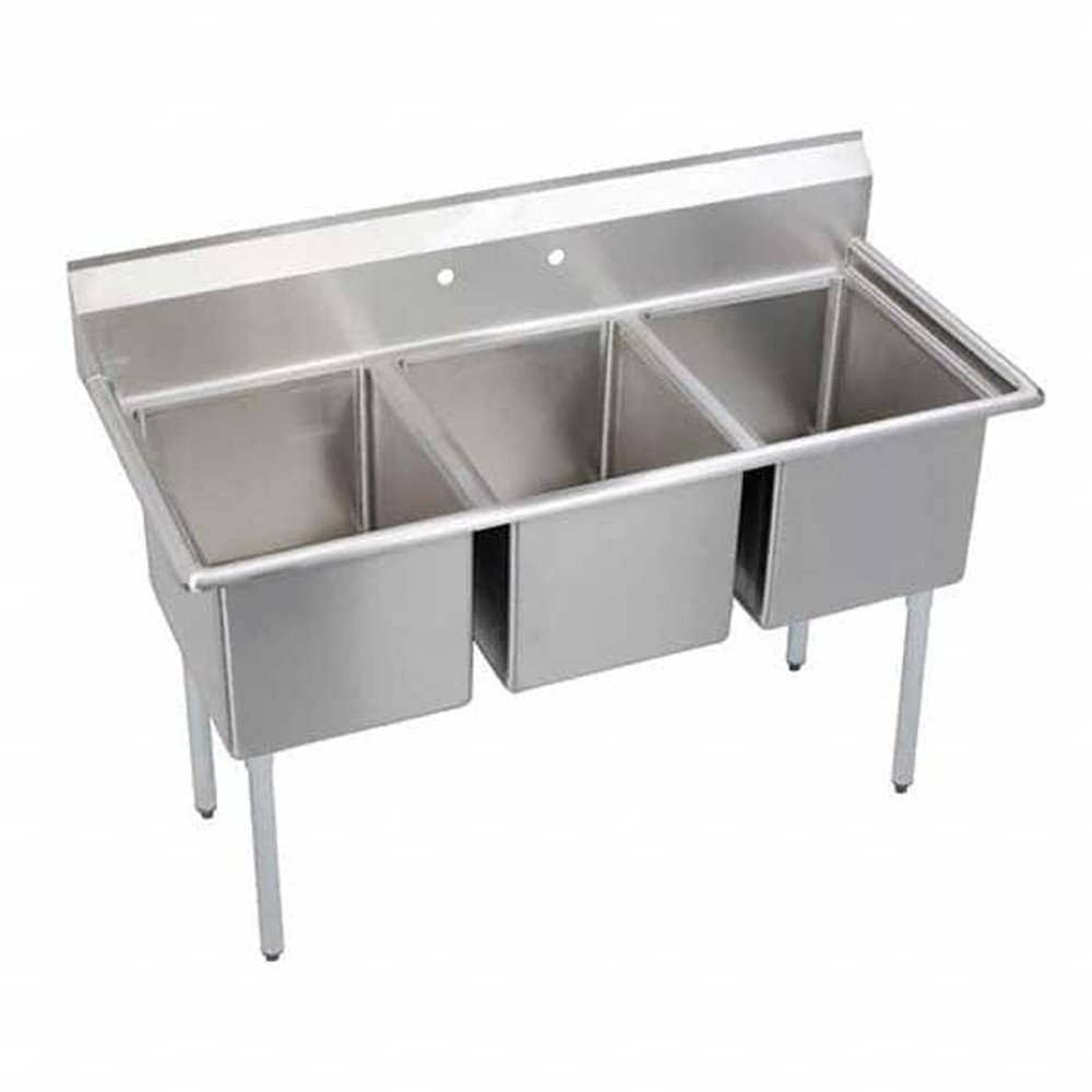 ELKAY. 14-3C16X20-0X Scullery Sink: 3 Stainless Steel