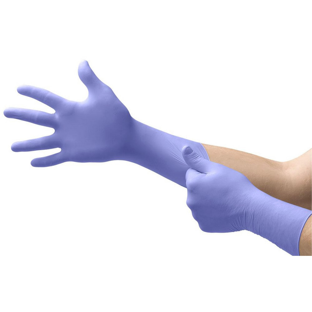 Microflex SEC-375-XS Series Microflex Supreno Disposable Gloves: Size X-Small, 5.5 mil, Uncoated-Coated Nitrile, Medical Grade, Unpowdered