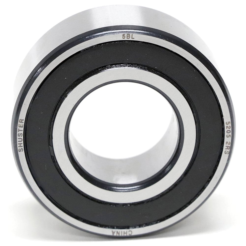 Shuster 06875732 Angular Contact Ball Bearing: 20 mm Bore Dia, 52 mm OD, 22.2 mm OAW, Without Flange