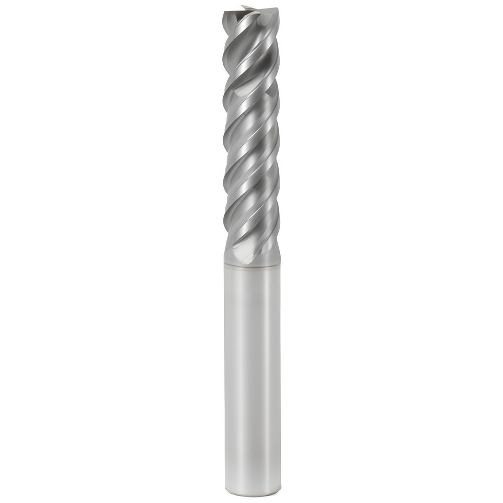 Seco 02733839 Corner Chamfer End Mill: 25 mm Dia, 85 mm LOC, 4 Flutes, 0.3 mm Chamfer Width, Solid Carbide