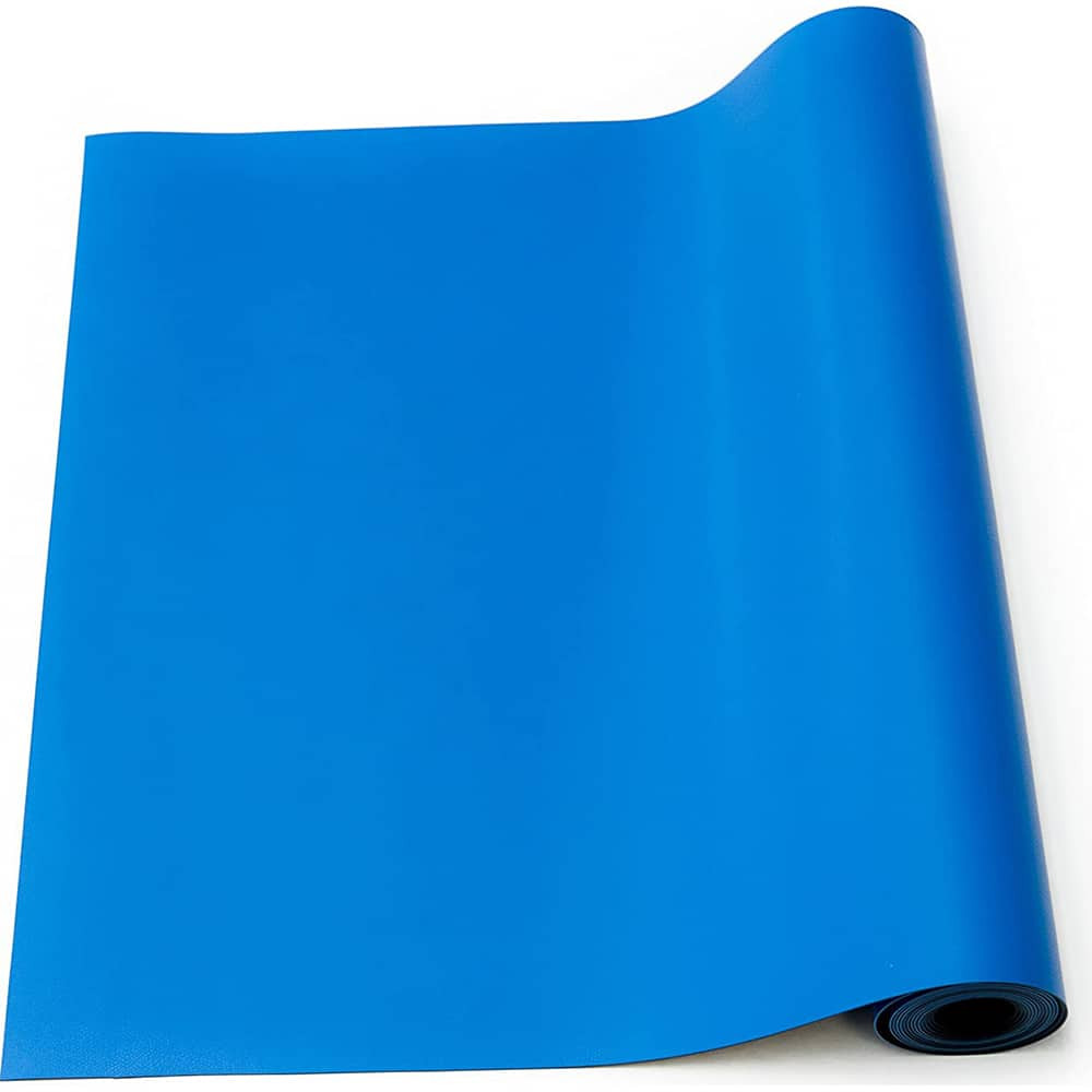 Bertech 2059USA-2.5X10B Anti-Static Table Mat: Rubber, 10' OAL, 2.5' OAW, 0.06" Thick