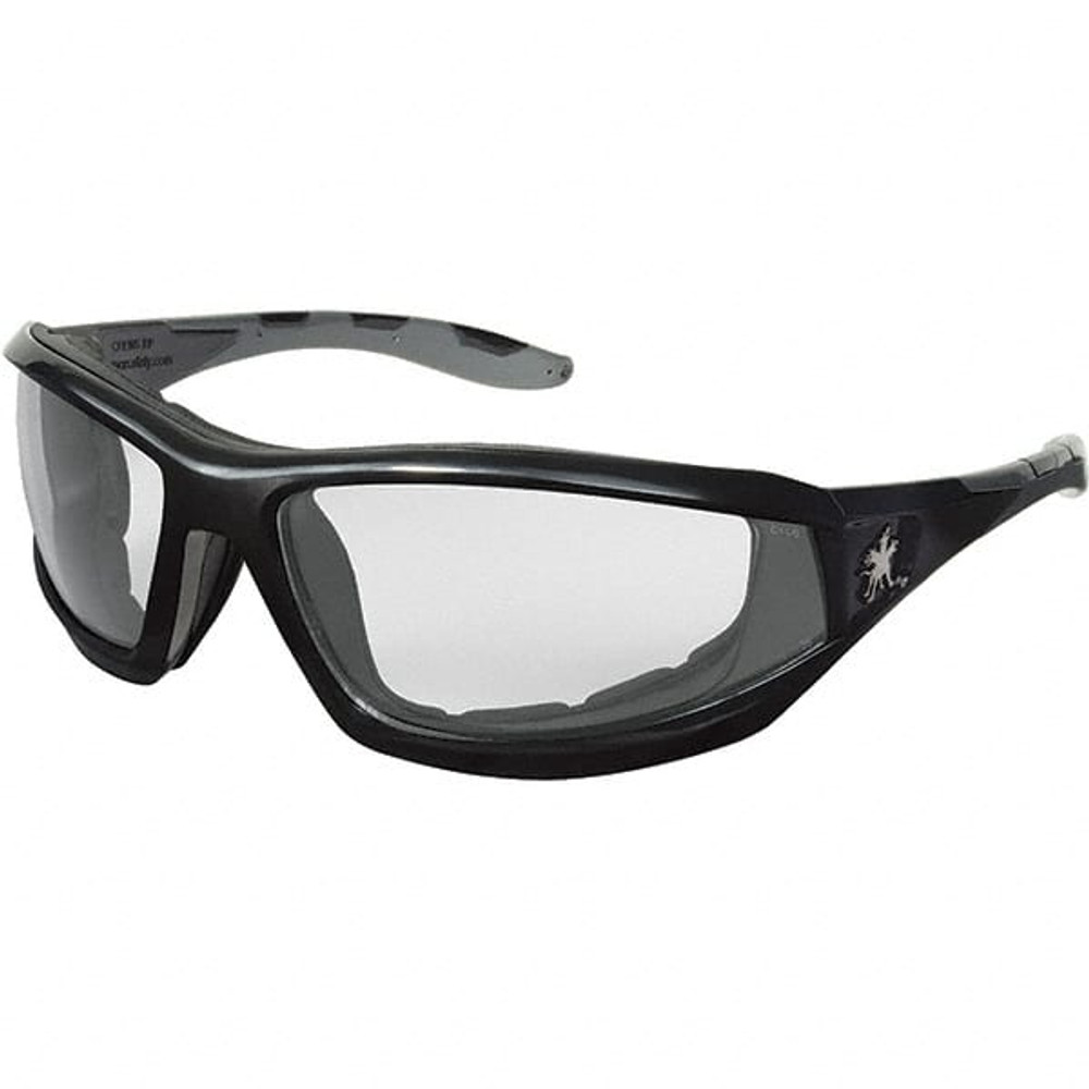 MCR Safety RP210DC Safety Glass: Anti-Fog & Scratch-Resistant, Polycarbonate, Clear Lenses, Full-Framed, UV Protection