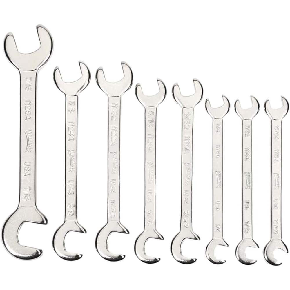 Williams JHW1113A Open End Wrenches; Wrench Type: Open End ; Tool Type: Miniature Double Head Open End Wrench ; Head Type: Double End ; Wrench Size: 13/64 in ; Number Of Points: 0 ; Material: Steel