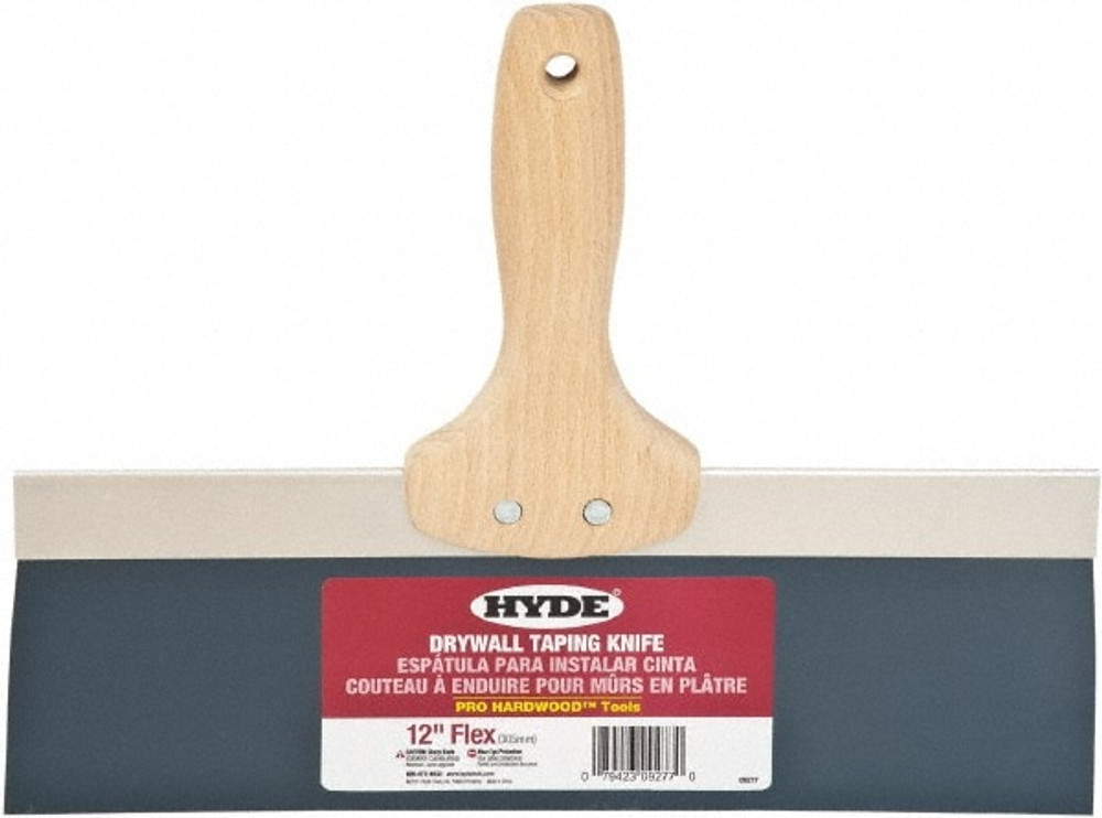 Hyde Tools 09277 Joint Knife: Steel, 12" Wide