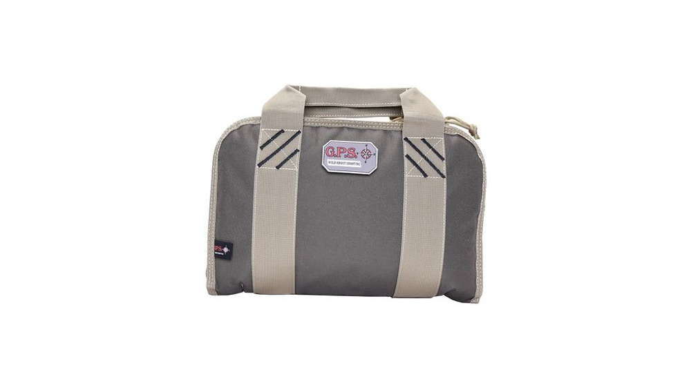 GPS GPS-1308PCRK Double Pistol Case w/ Mag Storage & Dump Cup