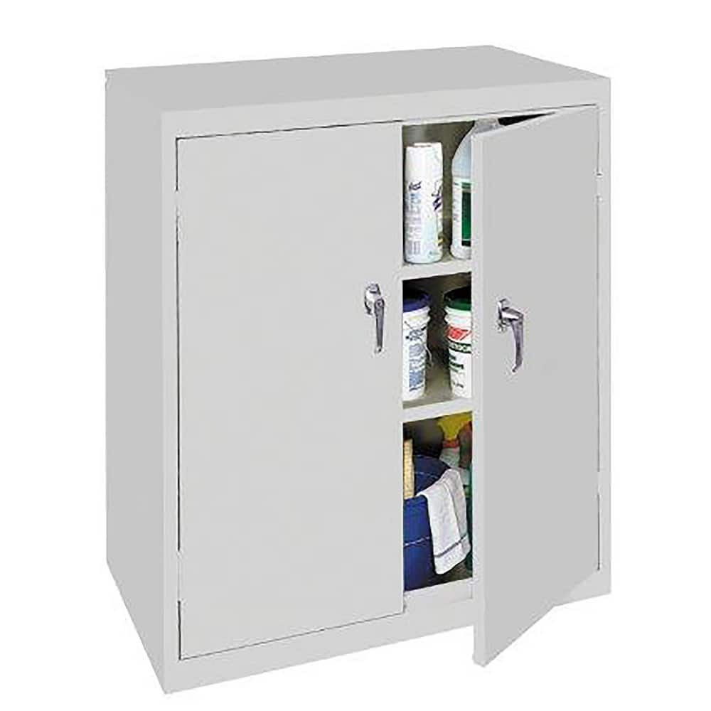 Steel Cabinets USA ABL-364-DB Storage Cabinets; Cabinet Type: Lockable Welded Storage Cabinet ; Cabinet Material: Steel ; Locking Mechanism: Keyed ; Assembled: Yes ; Color: Denim Blue ; Handle Material: Cast Iron