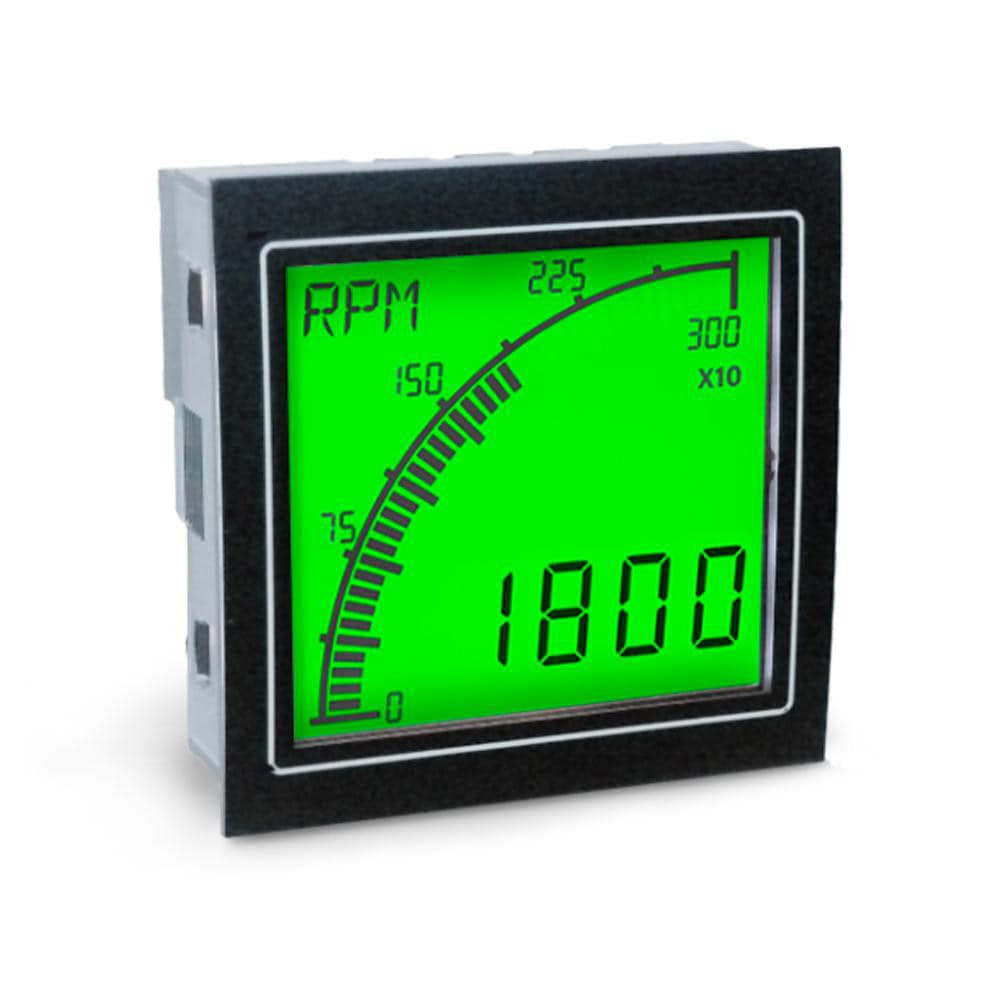 Trumeter APM-RATE-APO Panel Meters; Panel Meter Type: Panel Meter ; Power Measurement Type: Rate Meter ; Panel Meter Display Type: Digital LCD ; Measures: Rate ; Mount Type: Panel ; Frequency: 10