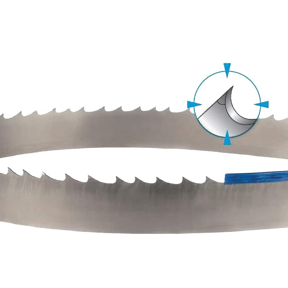 DoALL 381-246116.000 Welded Band Saw Blades; Blade Length (Feet): 9' 8 ; Blade Width (Inch): 1 ; Teeth Per Inch: 4-6 ; Blade Material: Bi-Metal ; Tooth Material: M51 High Speed Steel ; Tooth Set: Raker