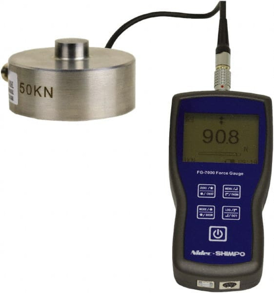 SHIMPO FG-7000L-R-200 Digital Force Gage: 44,000 lb Capacity