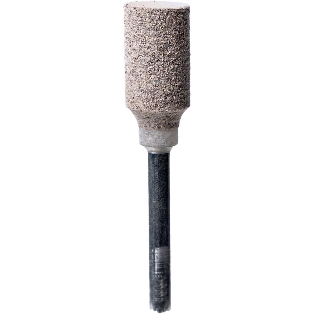 Rex Cut Abrasives 332204 Mounted Points; Point Shape: Cylinder ; Point Shape Code: W162 ; Abrasive Material: Aluminum Oxide ; Tooth Style: Single Cut ; Grade: Medium Fine ; Grit: 80