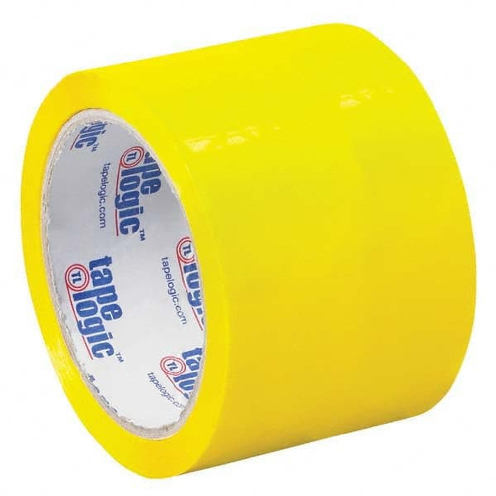 Tape Logic T90522Y6PK Pack of (6) 55 Yd Rolls 3" Yellow Box Sealing & Label Protection Tape