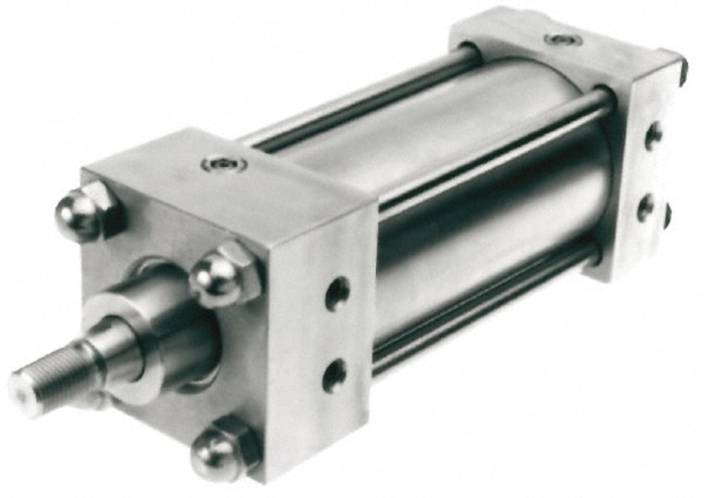 Norgren SF03A-A06-EAA90 Double Acting Rodless Air Cylinder: 3-1/4" Bore, 3" Stroke, 150 psi Max, 1/2 NPTF Port