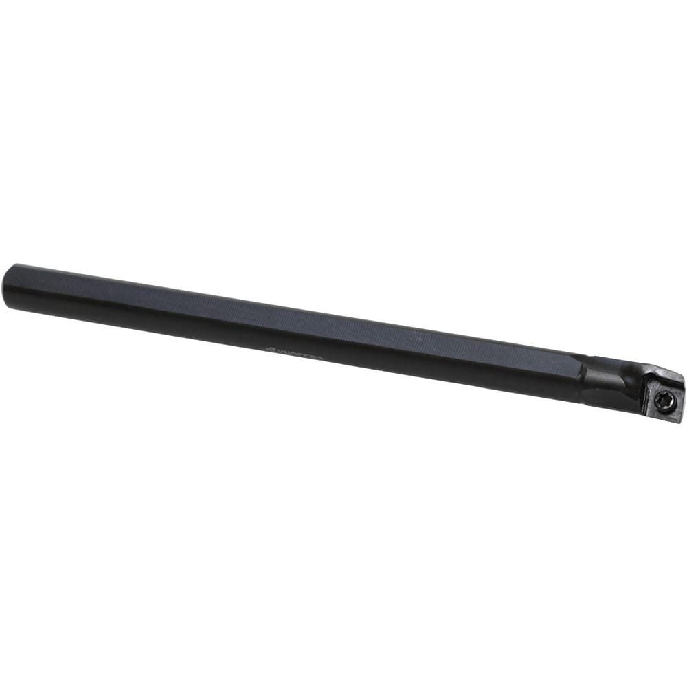 Kyocera THC11677 Indexable Boring Bars; Minimum Bore Diameter (mm): 16.00 ; Maximum Bore Depth (mm): 48.00 ; Toolholder Style: S...SCLP ; Tool Material: Steel ; Insert Compatibility: CPMT32; CPMH32; CPMB32; CPGB32 ; Shank Diameter (mm): 12.00