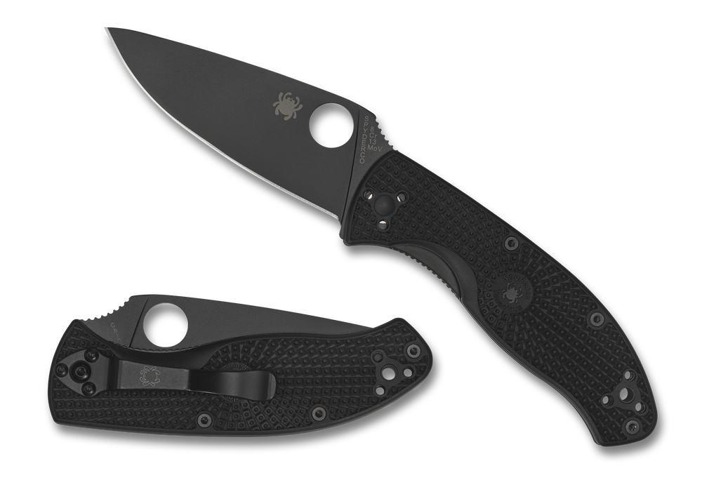 Spyderco C122PSBBK Tenacious Lightweight Black Blade