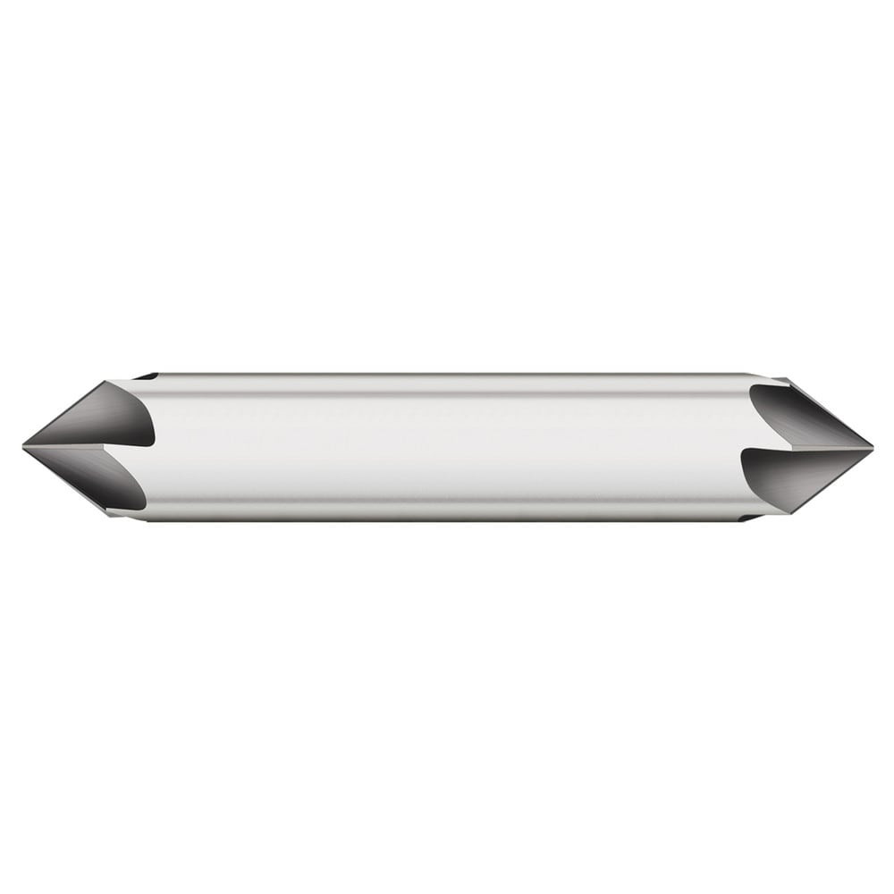 Titan USA CS36182 Countersinks; Head Diameter (Inch): 1/4in ; Head Diameter (Decimal Inch): 0.2500 ; Included Angle: 1000 ; Number Of Flutes: 6 ; Tool Material: Solid Carbide ; Cutting Direction: Right Hand