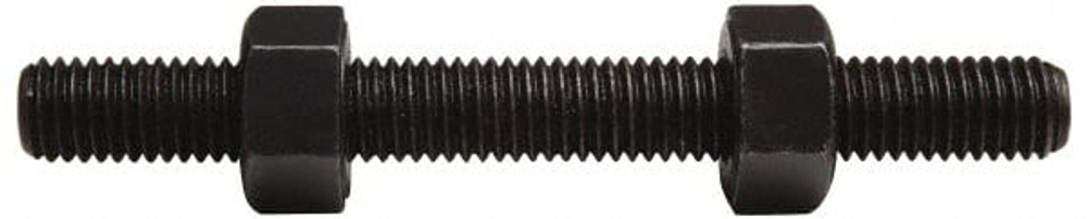 Value Collection B7SN0880975CP 7/8-9, 9-3/4" Long, Uncoated, Steel, Fully Threaded Stud with Nut