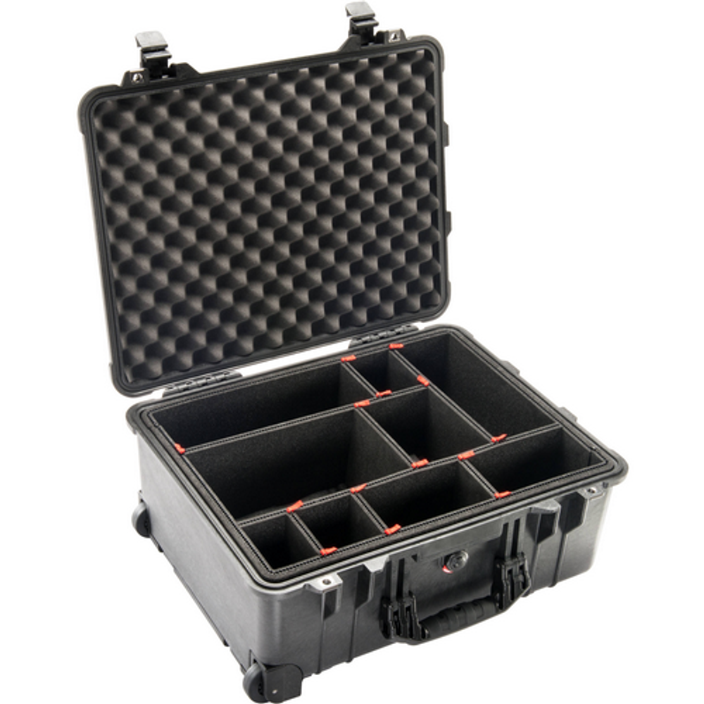 Pelican Products 015600-0050-110 1560TP Case with TrekPak Divider System