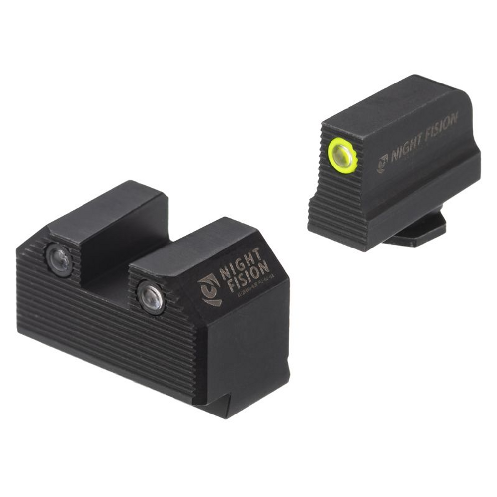 Night Fision WAL-277-290-313-YGZG Optics Ready Stealth Night Sight Set for Walther PDP/PPQ w/ RMR/507C/508T
