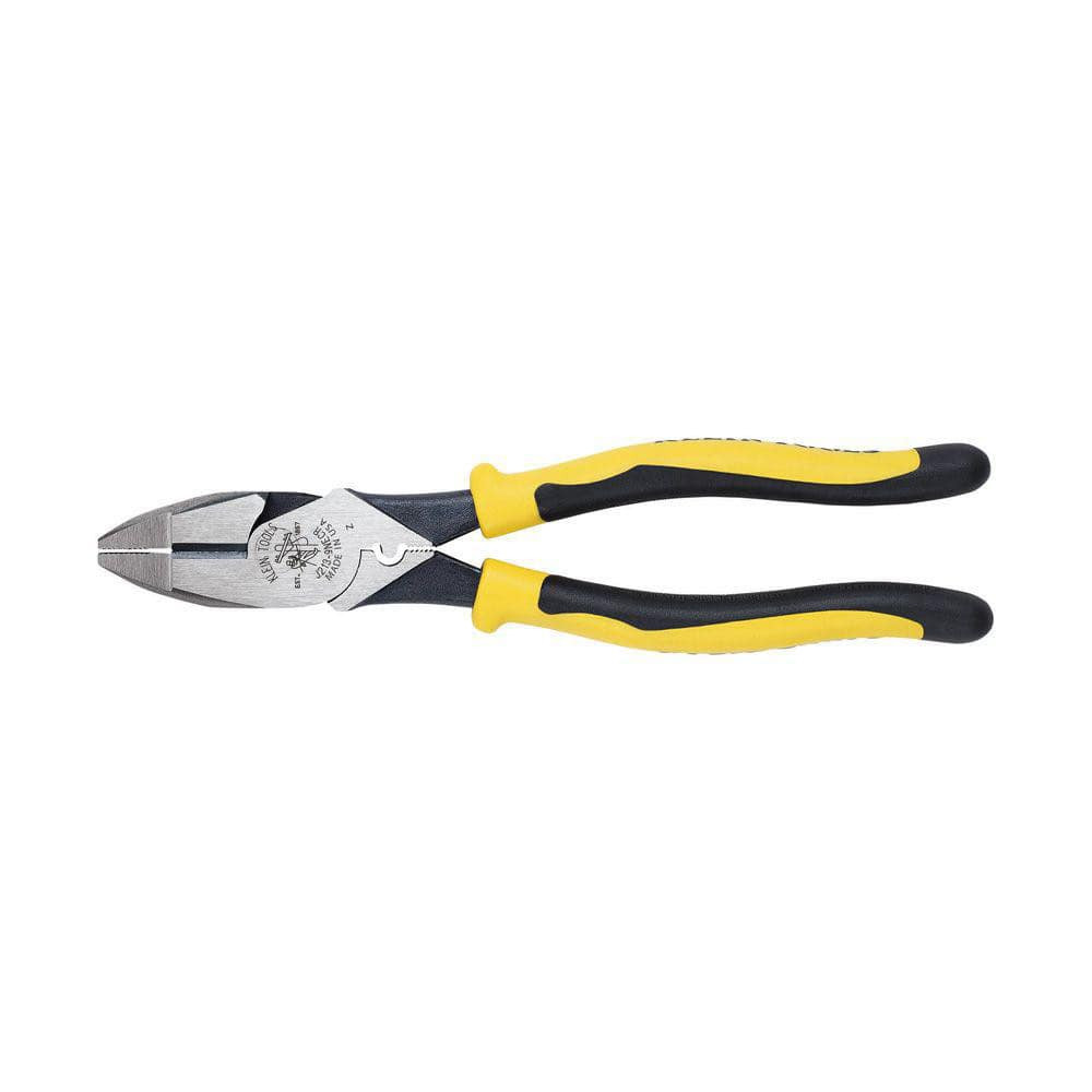 Klein Tools J213-9NECR 9-1/2" OAL, 1-19/32" Jaw Length x 1-1/4" Jaw Width, Side Cutting Pliers
