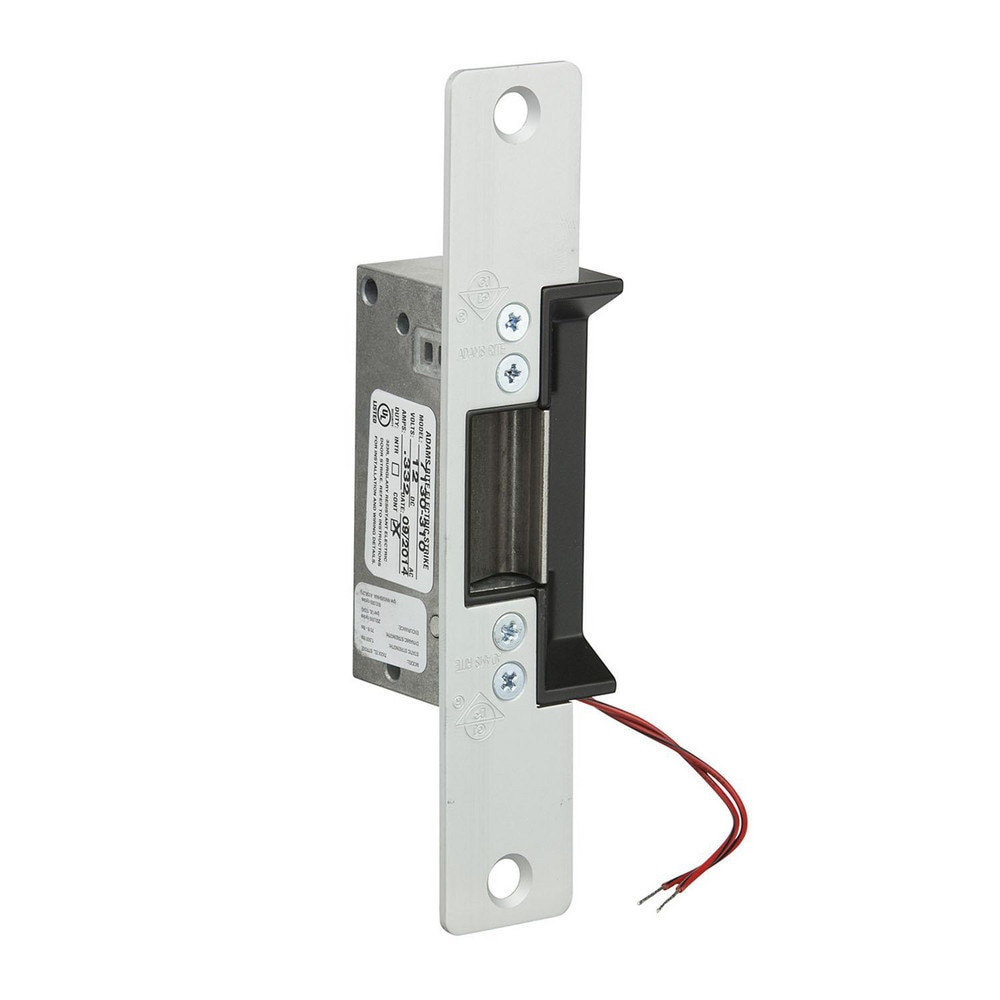 Adams Rite 7130-510-628-00 Electric Strikes; Product Type: Electric Strike ; Length (Inch): 6.88 ; Power Type: DC ; Strike Material: Stainless Steel ; Door Frame Material: Aluminum ; Voltage: 24V