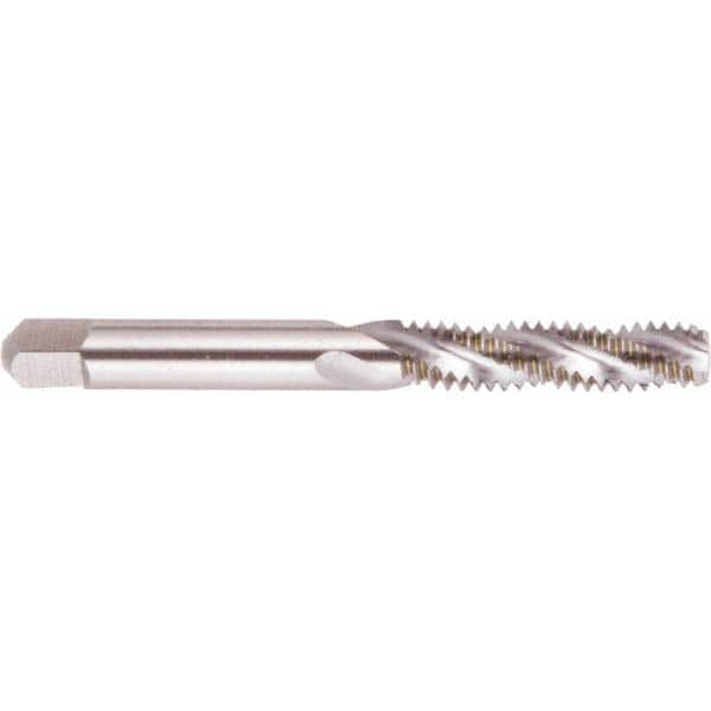 Regal Cutting Tools 008099AS Spiral Flute Tap: #4-48, UNF, 2 Flute, Bottoming, 2B Class of Fit, High Speed Steel, Bright/Uncoated