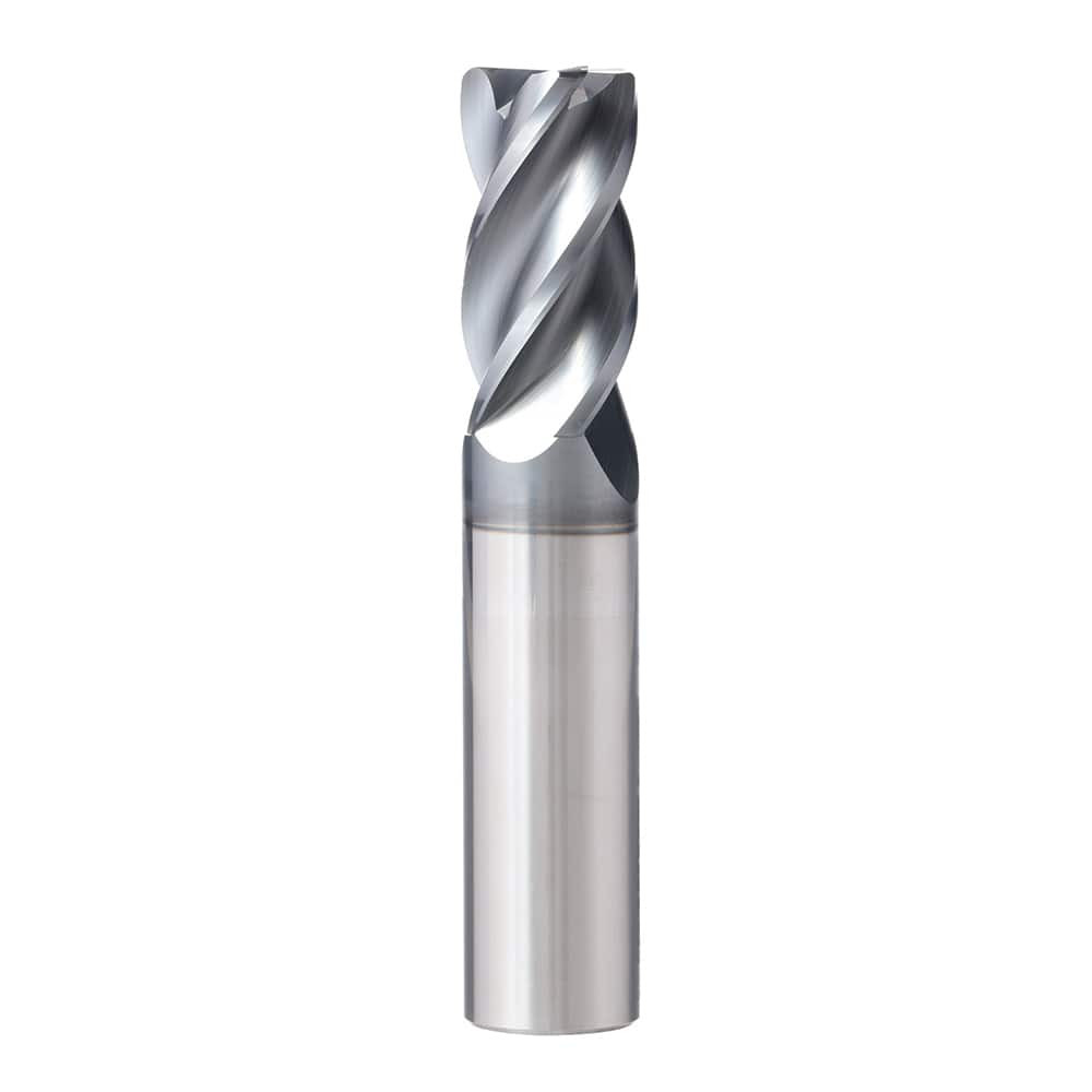 Supermill XPVS1.0L-090 Corner Radius End Mill: 1" Dia, 2-1/4" LOC, 0.09" Radius, 4 Flutes, Solid Carbide