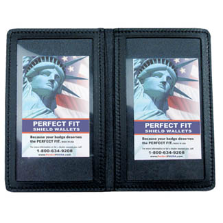 Perfect Fit 503 Duty Leather Double ID Case - 3.50''x5.50''