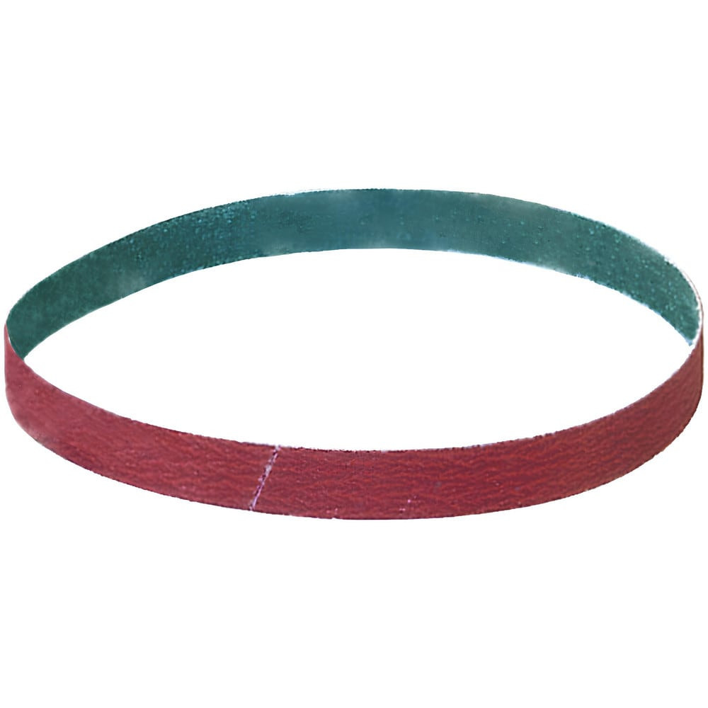 WALTER Surface Technologies 14B038 Abrasive Belts; Belt Width (Inch): 1/2 ; Belt Length (Inch): 18 ; Grit: 80 ; Abrasive Type: Coated ; Abrasive Material: Aluminum Oxide ; Wet/Dry Operation: Dry